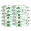 Baby Wipes, Free & Clear with Flip Top Dispenser, White, unscented, 768 Count