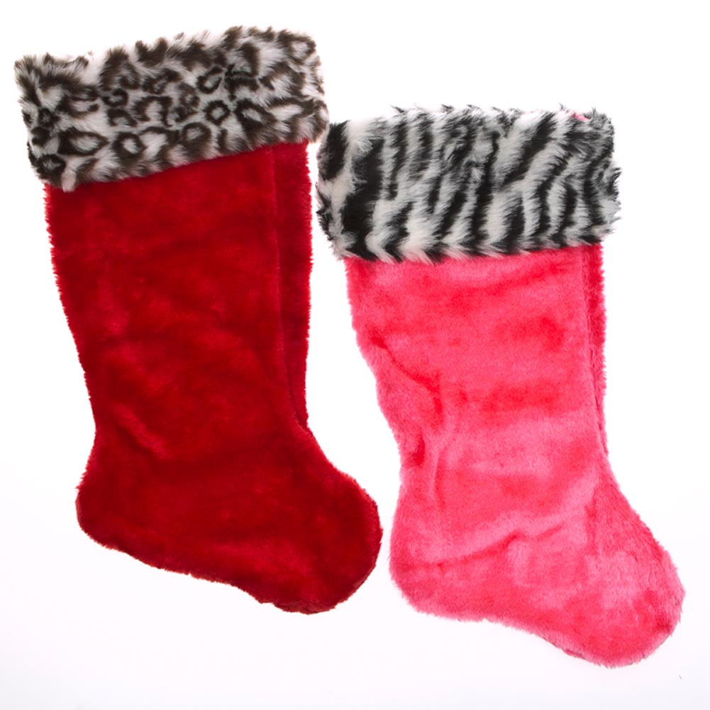 Flomo {Nygala Corp} Plush Paw Print Stocking