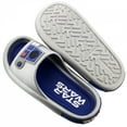 thumbnail image 3 of Star Wars 885499-size11 R2 D2 Metallic Mens Cloud Comfort Slide Sandals - Size 11, 3 of 7