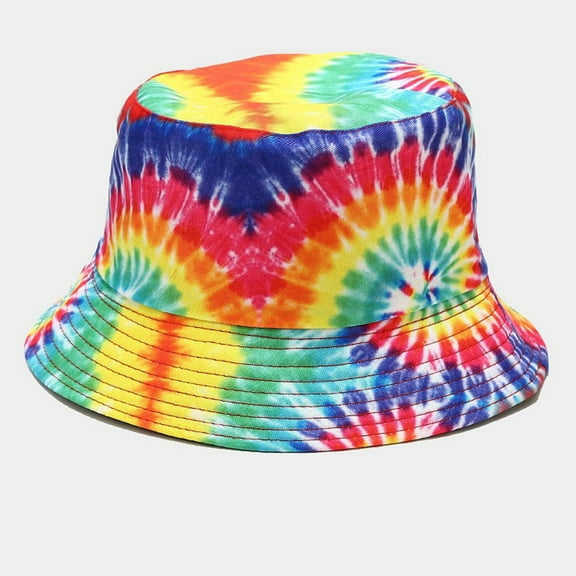 ZSQDM Women's Fashion Printing Sunshade Fisherman's Hat Basin Hat Outdoor Bucket Hat beanie Mens Sun Hat Bucket Hats Shower Caps for Women Disposable