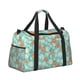 thumbnail image 2 of Balery Cute Sloth on Floral Tree Bolsa de Gimnasio para Mujeres, Bolsa de Viaje con Bolsillo Húmedo, Bolsa de Fin de Semana para Mujeres, Bolsa de Viaje Resistente al Agua, 2 of 7