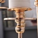 thumbnail image 4 of Candelabro De Vidrio Candelabro De Pie Estable Candelabro De Estilo Europeo Luz De Banquete Candelabro Multiusos Decoración Para El Hogar Oficina Hotel Guardurnaity HA026767-02, 4 of 6