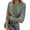 Army Green, variant on Womens Ribbed Tops Purple Pullover Trendy Slim Fit Floral Shirts for Ladies Long Sleeve