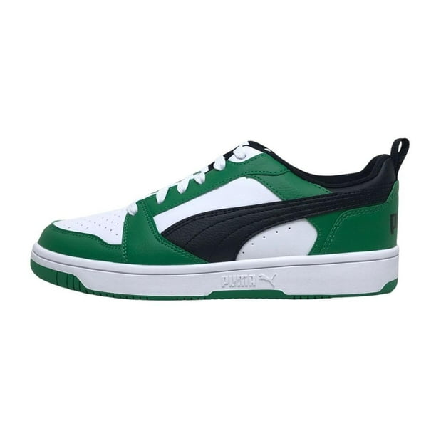 Tenis Puma Rebound V6 Low Lace Up Hombre blanco 26.5
