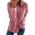 thumbnail image 1 of Gibobby Sudadera mujer Sudaderas de Halloween para mujer lindas camisetas con gráficos de fantasma playera casual de manga larga(Rosa,G), 1 of 4