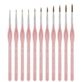 thumbnail image 2 of 11Pcs Detail Paint Brush Set Miniature Brush for Fine Detailing Art Painting, 2 of 10