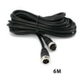thumbnail image 2 of Youkk View Car Video Audio Extension Cable 4pin Universal Cord Wire Camera Line Tools Modification Replacement Parts 6 Meters, 2 of 6