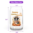 thumbnail image 5 of Happy Thanksgiving Border Collie Welcome Thankful Fall Autumn Pumpkin 16oz Glass Cup Mug Borders Dog Lovers Gifts Idea Glass Can - 02021, 5 of 5