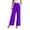 Purple, variant on Ediodpoh Women Wide Leg Pants for Work Business Casual High Waisted Dress Womens Work Pants Flowy Trousers Dark Blue L