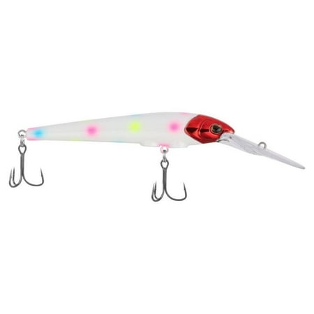 Berkley Deep Hit Stick Fishing Lure Shake and Bake 1/2 oz 4.25in Wide Aggressive Tail Action and Beefier Profile Equipped with Sharp Fusion19 Hook
