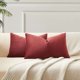 thumbnail image 1 of Chenchen 12x20 Pillow Covers Set of 2 Decorative Throw Pillow Covers Case for Couch Sofa Bed Soft Velvet Cushion Covers with Hidden Zipper for Home Decor Living Room,Light Gray, 1 of 1