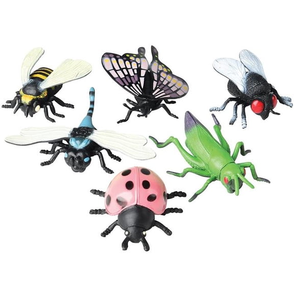 U.S.Toy 5607 Vinyl Insect Finger Puppets