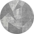 thumbnail image 2 of Addison Rugs Mayfield Premium Machine Washable Transitional Modern Gray Round Rug, 8' x 8', 2 of 6