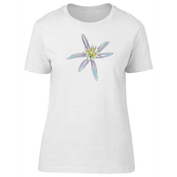 A Single Lily With Pastel Colors T-Shirt Women -Image by Shutterstock, Female x-Large