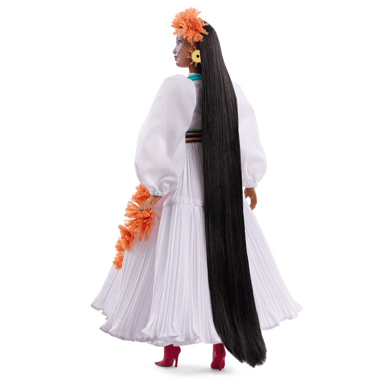 Barbie DÃa de Muertos Doll, Kris Goyri Design, White Gown
