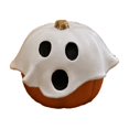 thumbnail image 2 of Pumpkin Ghost Halloween DIY Decoration, Cute Ghost Ornaments for Halloween Party, Small Halloween Decor for Table, Window, and Mantel, 2 of 7