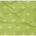 thumbnail image 4 of oneOone Organic Cotton Poplin Twill Fabric Plus Sign Kasuri Printed Craft Fabric BTY 42 Inch Wide, 4 of 4