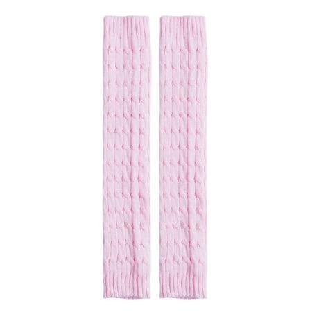 

wybzd Women Winter Warm Knit High Knee Leg Warmers Crochet Leggings Boot Socks Slouch