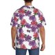 thumbnail image 3 of Balery Peonies Camisa Casual de Manga Corta con Botones para Hombre, Texturizada, Estilo Cubano, para Playa, Verano-Medium, 3 of 5