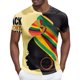 thumbnail image 1 of Tops para hombre, blusas y camisas de manga corta con cuello redondo para hombre Camisa de manga corta estampada para hombre Top/camisa de manga corta con cuello redondo Tops para hombre, 1 of 4