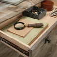 thumbnail image 6 of Sauder Carson Forge Desk, Rustic Cedar Finish, 6 of 13