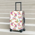 thumbnail image 6 of Pofeuu colored butterflies Print Luggage Suitcase Cover Protector Luggage Washable Covers Aesthetic for 18/24/28/32 inch Luggage（No luggage included）-X-Large, 6 of 7