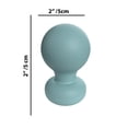 thumbnail image 4 of Screaming O Cuties Palmy Rechargeable Silicone Cilitrol Vibrator, Powder Blue, 4 of 4