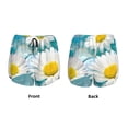 thumbnail image 5 of Lsque Daisy Flowers Printed Women's Running Shorts with Liner Pockets,Elastic Quick Dry Workout Athletic Gym Yoga Shorts,Womens High Waist Shorts-X-Large, 5 of 9