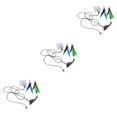 thumbnail image 1 of Methold juguete colgante para mascotas ajustable forma de Animal, 1 of 6