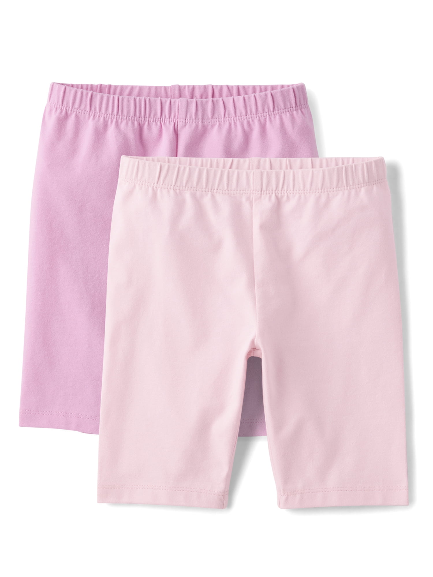 The Children's Place Girls Pull-On Everyday Bike Shorts, 5-Pack, Sizes XS-XXL