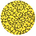 thumbnail image 1 of Stretchy Round Tablecloth Yellow, 1 of 7