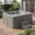 thumbnail image 2 of Lifesmart Cool Step Molded Spa Step with Built-In Hidden Storage Compartment, Taupe, 2 of 8