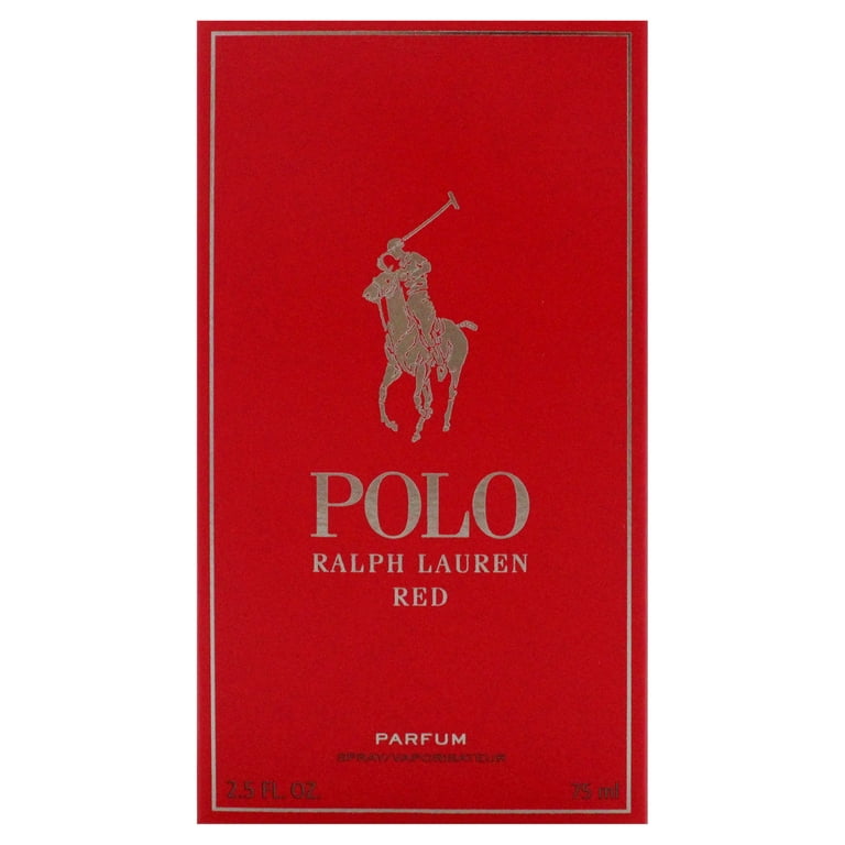Ralph Lauren Polo Red Men s Cologne Perfume 2.5 oz Ambery Woody Parfum Spray Refillable Walmart