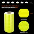thumbnail image 3 of Uxcell Reflective Tape, 4" x 50 FT Waterproof Adhesive Tape, Fluorescent Yellow, 3 of 6