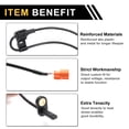 thumbnail image 3 of Unique Bargains ABS Wheel Speed Sensor ABS Sensor Anti-lock Braking System Sensor No.57455SJCA01/5S7544 for Honda Ridgeline 2006-2014 1 Pc Front Left, 3 of 7