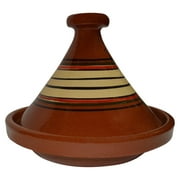 Moroccan Cooking Tagine Medium 100% lead Free 10.5 inches in diameter