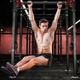 thumbnail image 3 of Accreate Strength Training Pull-up Bars with Level Gauge 69-92cm Adjustable Width 200kg Max Load Capacity for Doorway, 3 of 7