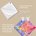 thumbnail image 2 of 240 Pcs Square Sublimation Keyring Blanks Set with Double Side Heat Transfer Keychain for DIY and Craft, 2 of 4