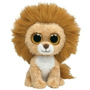 TY Beanie Boos - KING the Lion (Solid Eye Color) (Regular Size - 6 inch)