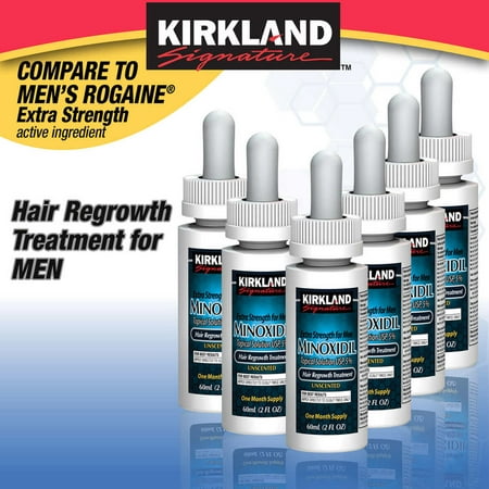 Kirkland Signature Hair Regrowth Treatment (6) 2 fl oz. Topical Solution 5% Minoxidil