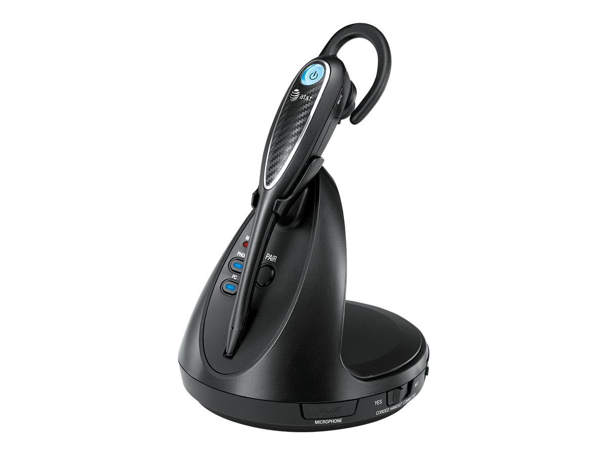 AT&T TL7810 Headset earbud overtheear mount DECT 6.0