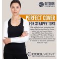thumbnail image 2 of Sun Shawl Cooling Arm Sleeves - Golf UV Arm Covers for Women - Sun Protection, 2-Piece Set, 2 of 7