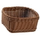 thumbnail image 3 of Cesta de almacenamiento organizadora de plástico tejida para frutas, bandeja decorativa para baño Medio, 3 of 9