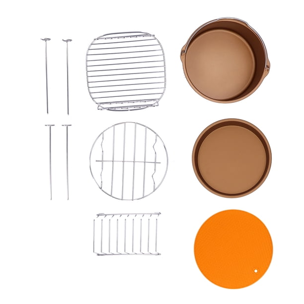 Rejilla Para Cocinar Al Vapor Apta Para Lavavajillas Materiales Aptos Para Uso Alimentario Versatilidad Bandeja Para Pizza Fácil De Limpiar Grado Alimentario Para 3.7qt-5.3qt ANGGREK Otros
