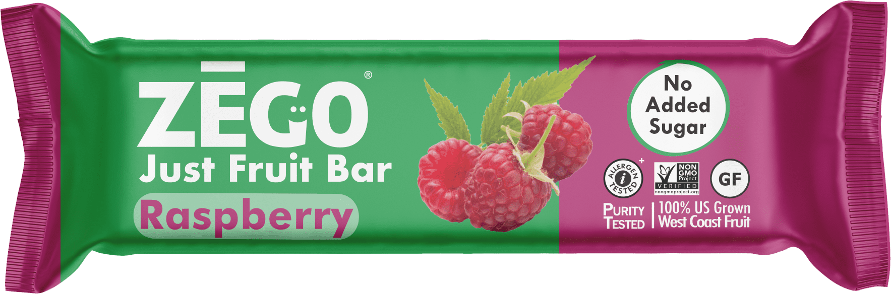 ZEGO Just Fruit Raspberry Bars (12bars/box)