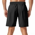 thumbnail image 4 of LYMAYTER Men's Microelastic Shorts Quick Dry Beach Casual Sports Shorts S-3XL, 4 of 8
