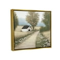 thumbnail image 4 of Stupell Industries Subtle Cottage Path Landscape Painting Gold Floater Framed Canvas Art Print Wall Art, 21 x 17, 4 of 10