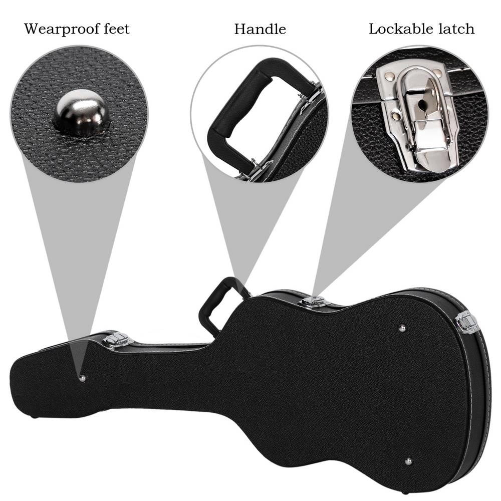 ZYPPP Popular ST& TL Type Electric Guitar Carrying Case Hardshell Lockable