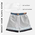thumbnail image 3 of FORMRS Boys Swim Trunks Quick Dry Mesh Liner Boardshorts Sizes XS-XL, Psychedelic Jellyfish, 3 of 7