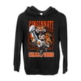 thumbnail image 2 of Wild Bobby CIN Fantasy Sports Premium Graphic Hoodie Sweatshirt, Black, Large, 2 of 5